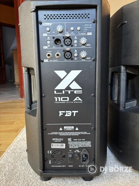 FBT X LITE 110A nagyteljesítményű hangfalpár Bluetooth csatlakozással