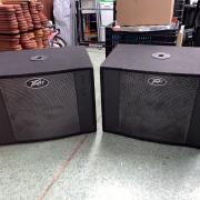 Peavey Pro-SUB15 mélyláda pár, 300W RMS, Veiger puhatokkal