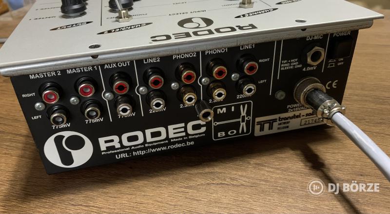 Rodec MixBox DJ keverő