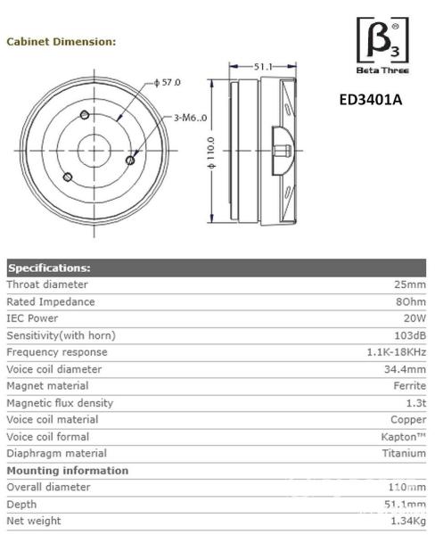 BETA THREE MAGASSUGÁRZÓ DRIVER PÁR ELADÓ !