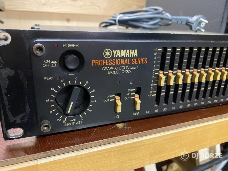 Yamaha Professional Series Q1027 EQ, hangszínszabályzó