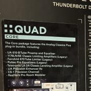 UAD-2 Satellite Thunderbolt QUAD CORE DSP kártya