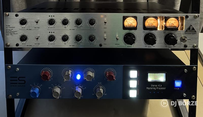 Stereo VCA Mastering Processor (SSL Copy) + Behringer Tube Ultrafex (Vintage series)