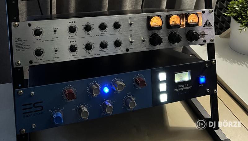 Stereo VCA Mastering Processor (SSL Copy) + Behringer Tube Ultrafex (Vintage series)