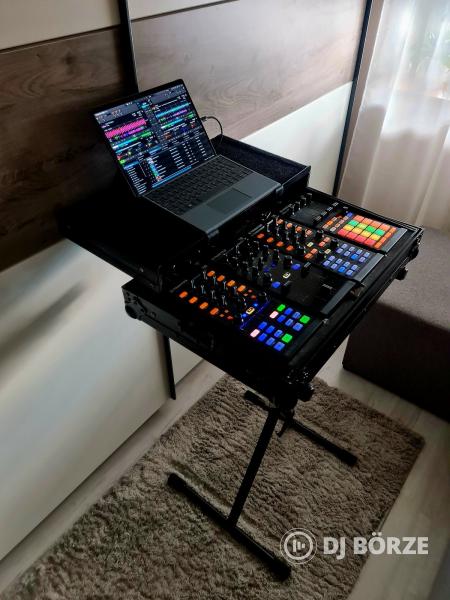 Native Instruments Traktor Pro moduláris szett (+ Zomo rack + állvány + decksaverek + tokok)