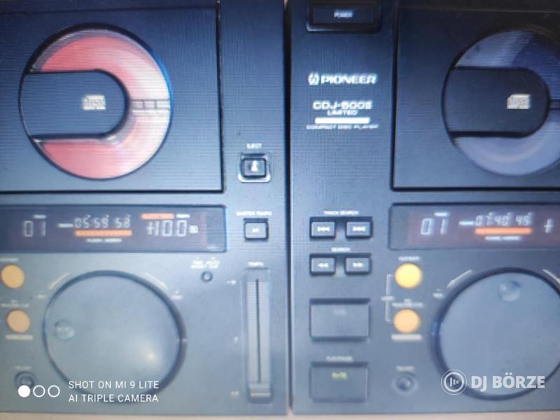 Pioneer CDJ 500/ II lejátszókat keresek