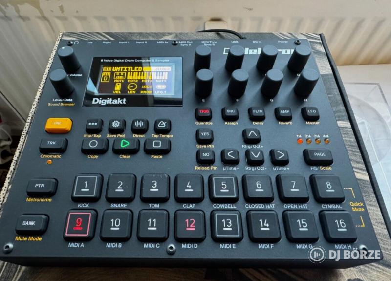 Elektron Digitakt - dobgép és sampler.