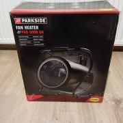 Sátorfűtés.Parkside fan heater phg 3000 d4 (hősugárzó 1500/3000W)