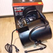 Sátorfűtés.Parkside fan heater phg 3000 d4 (hősugárzó 1500/3000W)