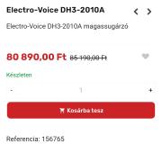 Elektro voice dh2010