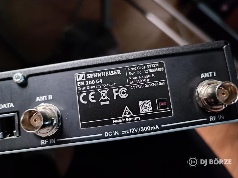 Sennheiser EW100 G4 865-S-A vezeték nélküli mikrofon