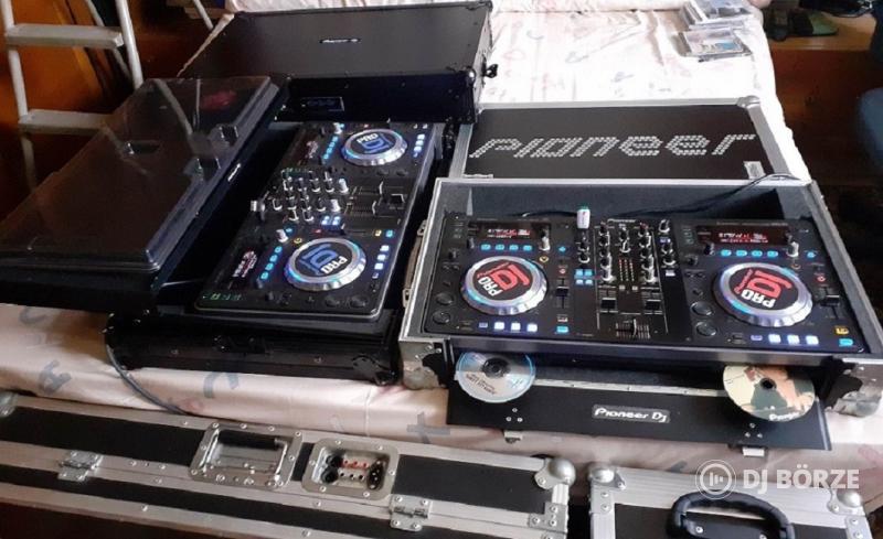 PIONEER Új XDJ-R1/2018 + Zomo rack, CDJ 2000NEXUS, 900, 400, 400L. DJM 900NEXUS, 800, 750, 400