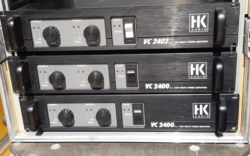 HK AUDIO VC2402 2x1200W 2 ohm