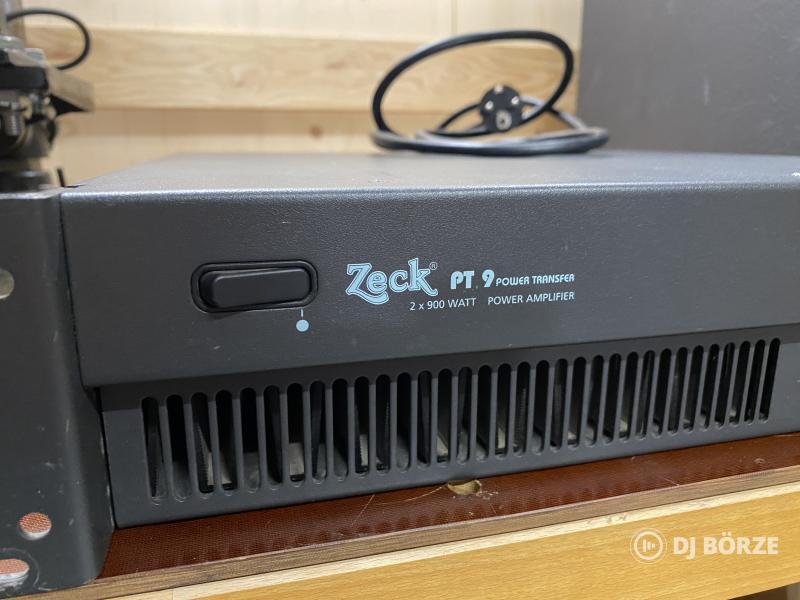 Zeck PT9 végfok, 2x900W 4ohm, belga gyártású