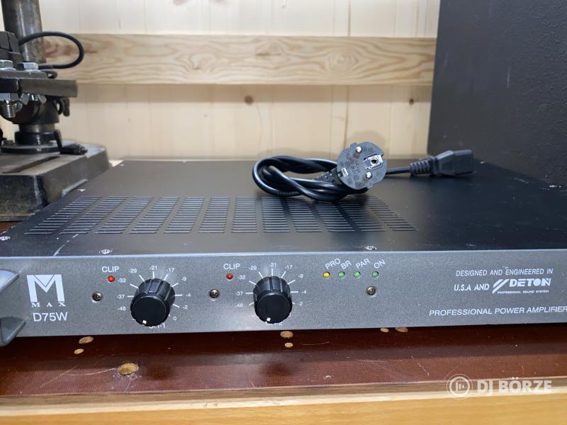 Deton D75W (The t.amp S75) 2x75W végfok