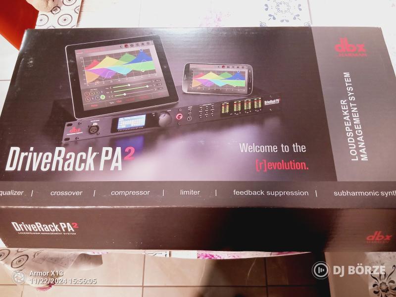 Dbx driverack pa2