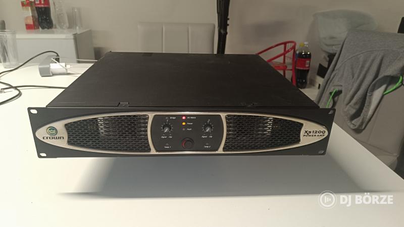 CROWN XS 1200 végfok (2X1600W RMS / 2 Ohm)