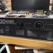 Inter-M QD4480, 4 / 2 csatornás koreai végfok (4x80W 8 ohm, 2x240W 8 ohm)