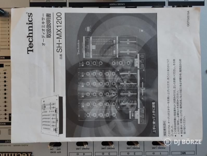 TECHNICS SH-MX 1200 audio mixer