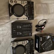 Pioneer CDJ 400-as pár / Reloop RMX 10 Bt szett (+Decksaverek,+Rack)