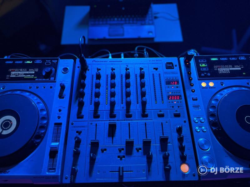 Pioneer CDJ 850 Silver (párban) + DJM 600 Silver