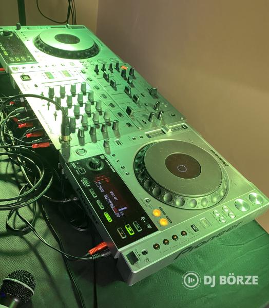 Pioneer CDJ 850 Silver (párban) + DJM 600 Silver