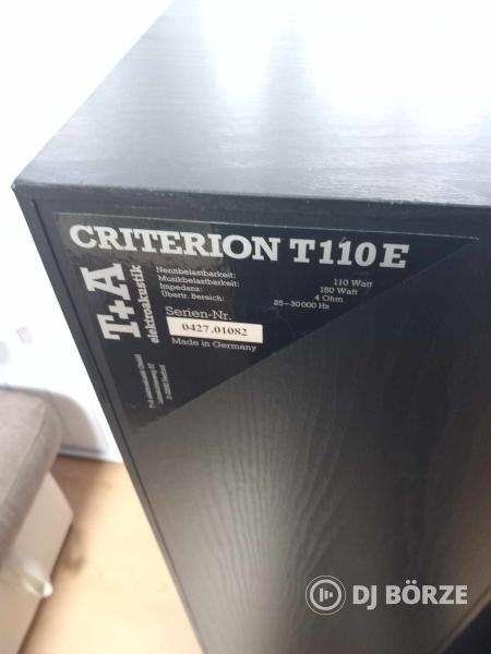 T+A Criterion T110 E hangfalpár eladó