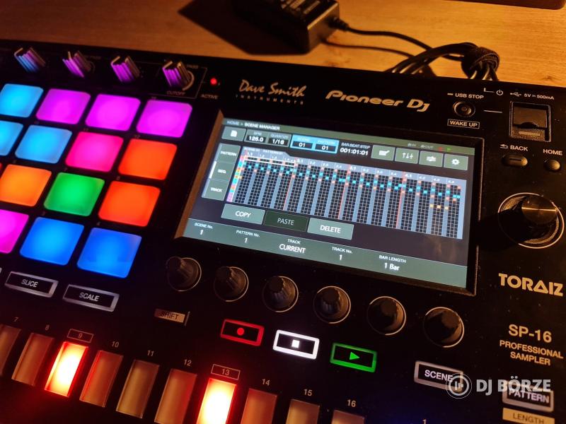 Pioneer TORAIZ SP-16 (standalone sampler és step-sequencer)