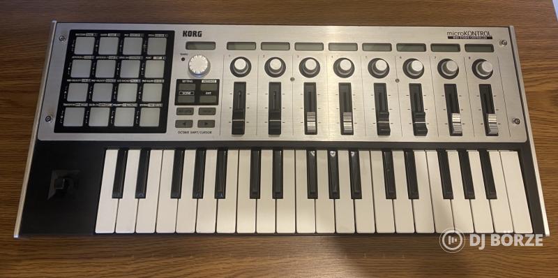 Korg microkontrol mc-1 midi studio kontroller vezérlő billentyűzet