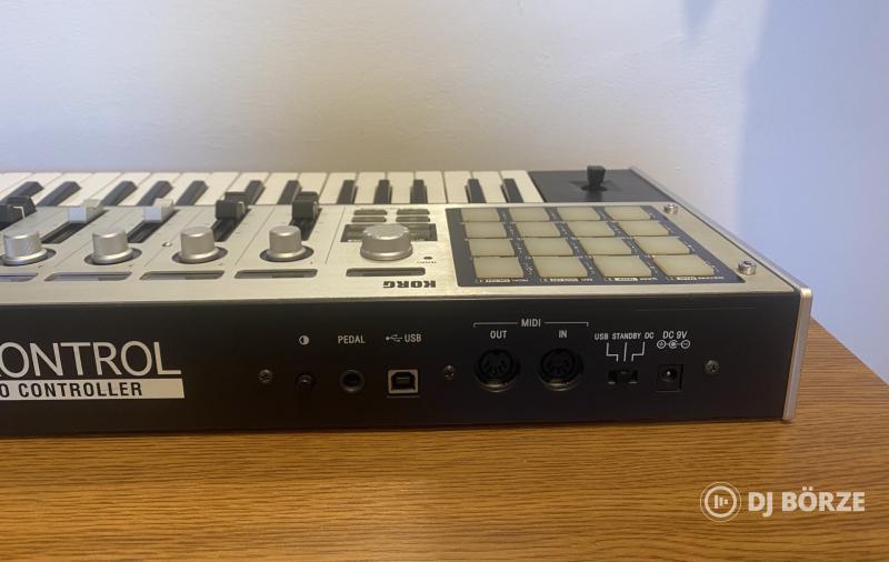 Korg microkontrol mc-1 midi studio kontroller vezérlő billentyűzet