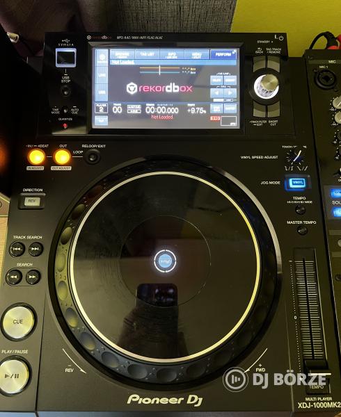 Pioneer XDJ 1000Mk2 & DJM 800 keverő szett