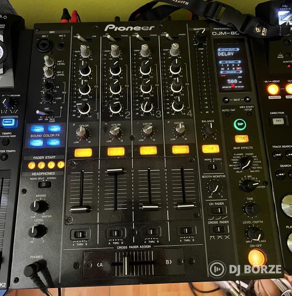 Pioneer XDJ 1000Mk2 & DJM 800 keverő szett