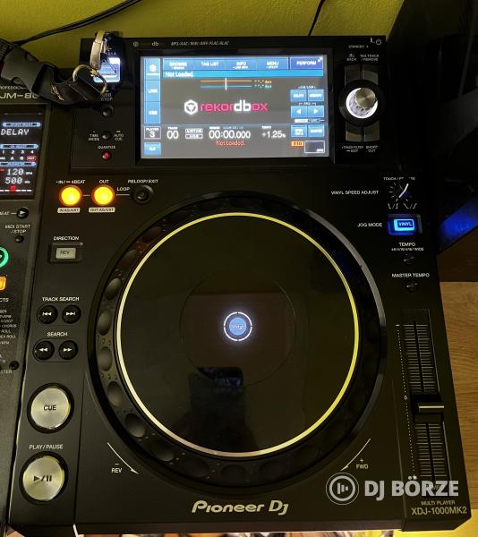 Pioneer XDJ 1000Mk2 & DJM 800 keverő szett