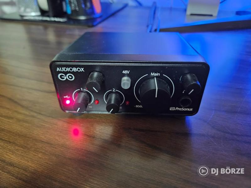 PreSonus AudioBox GO USB hangkártya