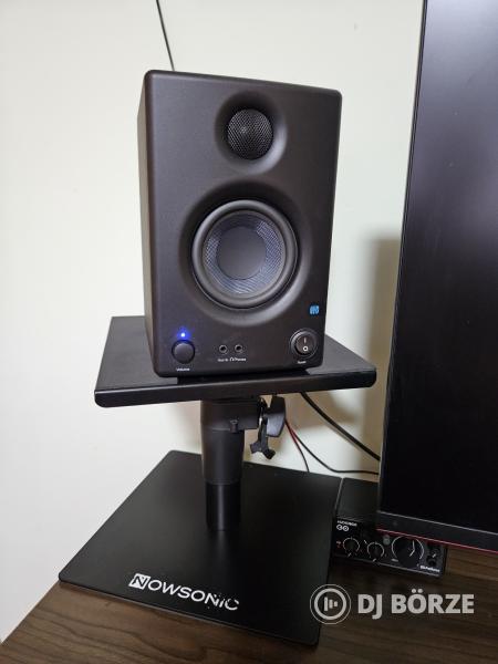 PreSonus Eris 3.5 stúdió monitor hangfalpár + 2 db tartó állvány