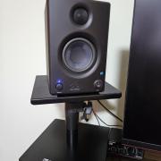 PreSonus Eris 3.5 stúdió monitor hangfalpár + 2 db tartó állvány