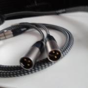 Eladó 2 db luxor audio hálózati tápkábel + 1 db luxor audio XLR kábel