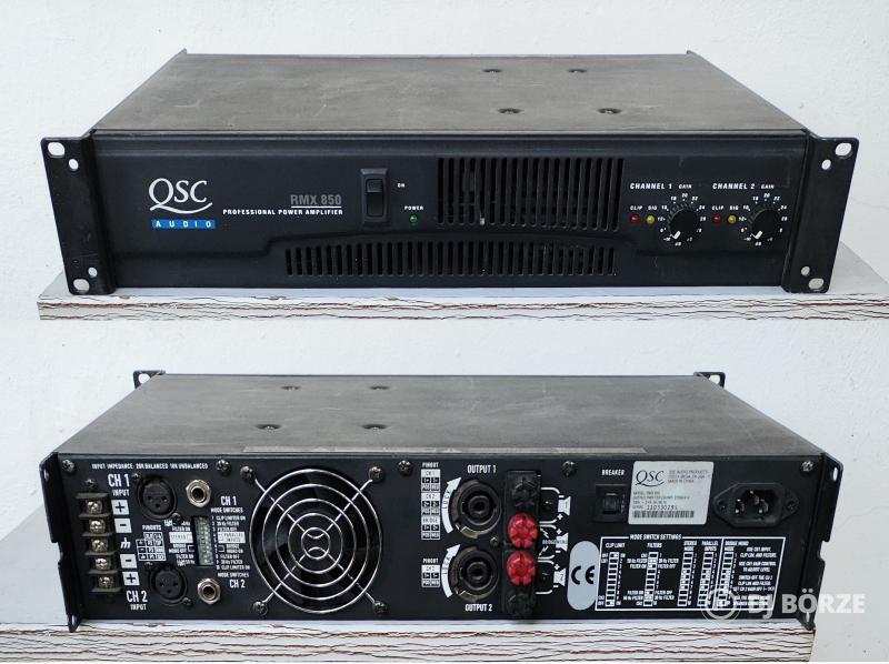 QSC RMX850 végfok - 2x430 Watt