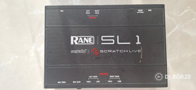 RANE SL1 hangkártya Serato Scratch Live