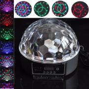 Nagy RGB led magic ball (karika és pötty!!!)