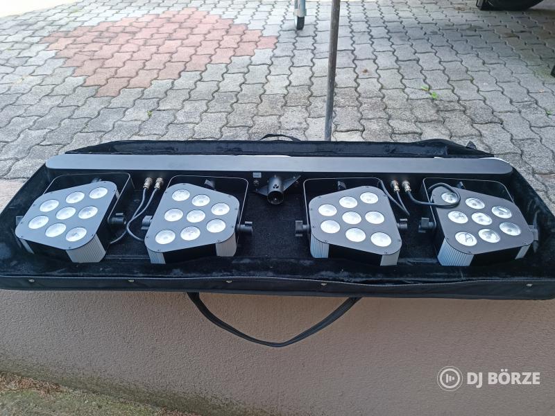 LED Fényeffekt RGBWAP 160 W (4x40) - Stairville Crazy Par