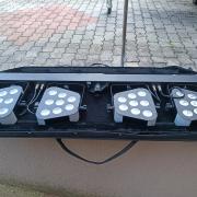 LED Fényeffekt RGBWAP 160 W (4x40) - Stairville Crazy Par