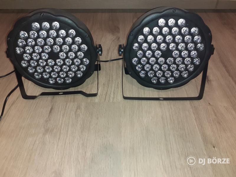 4db rgb par 64 (54 led 3in 1 multichip) beszámítás is(Bp.- Győr)