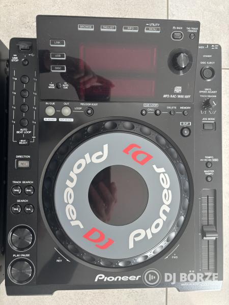 PIONEER 2xCDJ900 + 1xDJM800 + kávelezett rack