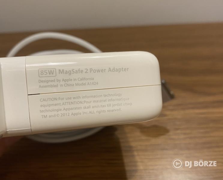 Apple eredeti gyári magsafe2 magsafe 2 töltő adapter tápegység táp 85w 85 w