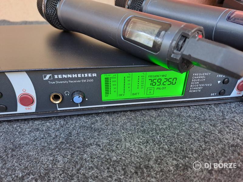 Sennheiser EM2500 dupla vezeték nélküli mikrofon szett