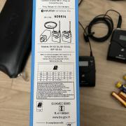 Sennheiser ew100 ENG G4-A1 + Rode reporter mic