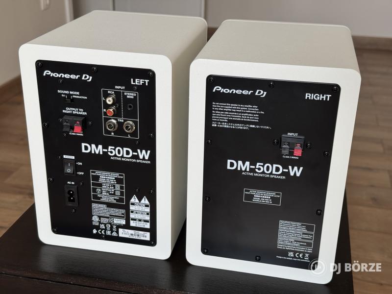Pioneer DJ DM-50D-W DM-50D fehér aktív hangfal