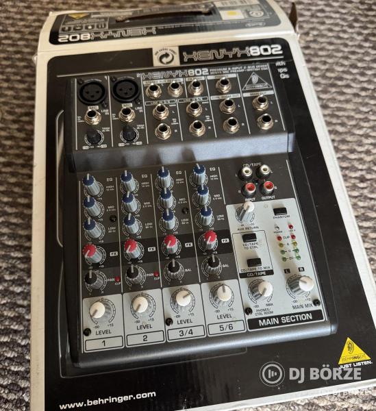 BEHRINGER Keverő, Erősítő, Aktív hangfal szett + Rack