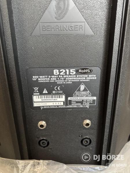 BEHRINGER Keverő, Erősítő, Aktív hangfal szett + Rack